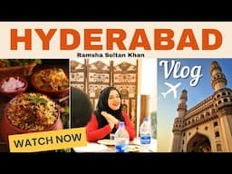 I MET MY SUBSCRIBERS in HYDERABAD😍❤️Charminar,Hyderabadi Biryani⭐️ HyderabadVlog @ramshasultankhan
