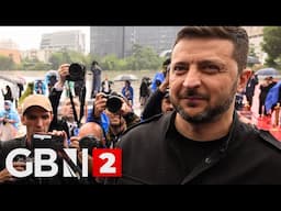 WATCH: Ukrainian President Volodymyr Zelenskiy visits Vienna