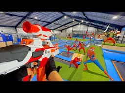 Nerf War | Amusement Park Battle 121(Nerf First Person Shooter)