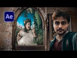 How to create Harry Potter Magical Paintings with After Effects & Pollo.AI