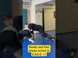 Hands and feet stay active in #CatchWrestling #CACC #Grappling