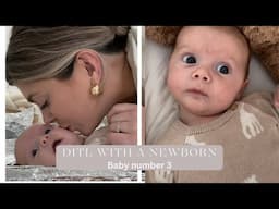 Day in the life with a newborn | Third time Mum UK