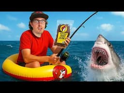 Gas Station Shark Fishing Challenge!