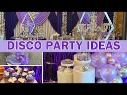 DISCO THEMED 70's BIRTHDAY PARTY| 50th Birthday Party Ideas| LIVING LUXURIOUSLY FOR LESS