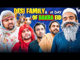 Desi Family & 1st Day of Bakra Eid | Eid ul Azha 2025 | DablewTee