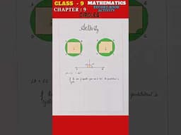 Property of Cyclic Quadrilateral - Math Record Activity - Class 9 Math Chapter 9 Circles | #maths