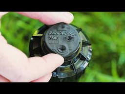 How To Adjust the Rain Bird 3500 or 32SA Rotor Sprinkler Head (Beginner's Guide)