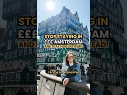 3 CHEAPER places to stay when visiting Amsterdam 🇳🇱