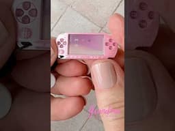Unboxing the Tiniest Pink PSP-3000! 🎮✨ Retro Gaming Miniature Magic