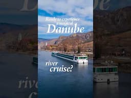Ready for a #Danube #cruise? #Europe #rivercruise #travel #fyp #foryou #christmasmarkets #shorts
