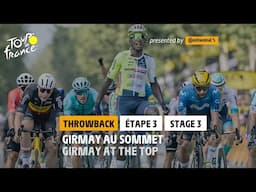 Girmay at the top in stage 3 - Throwback by Continental #TDF2024