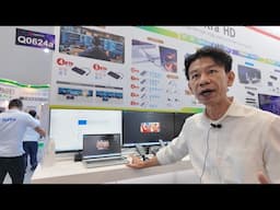 Trans Electric PX HDMI Extractor at Computex 2025, Wireless 1080p, 8K Switcher & MST USB-C Hub