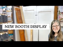 Creating New Booth Display | Vintage Booth Display Tips | Booth Reset