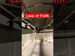 Would you Jump? #leapoffaith #parkour