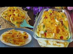 Kunafa Dessert In Indian Style  | बहुत ही कम चीज़ो के साथ बनाए नवाबी सेवइया | Nawabi Semai Recipe