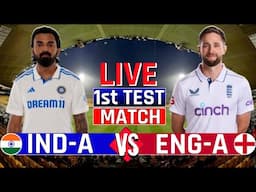 Today’s Match Live 🔴 | India A vs England A 2nd Test Day 4 | Ind-A vs Eng-A Live Stream