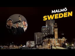 A short-night tour in Malmö, Sweden with my friends for the very first time
