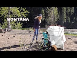 A NIGHT IN GRIZZLY BEAR COUNTRY | BACKPACKING MONTANA'S Great Bear Wilderness
