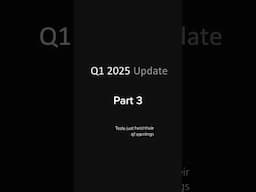 Tesla’s Earnings Report Part 3