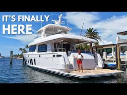 IT'S FINALLY HERE! 🤩 🛳️  🎉 2025 Offshore 70 Motor Yacht Tour