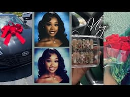 vlog ᥫ᭡ : NEW CAR , Last School Vlog , Senior Walk , Best BUY + more || Kennedii Symone