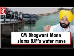 Punjab won't tolerate BJP's encroachment on water rights: CM Bhagwant Mann