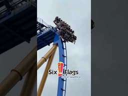 Six Flags Great America's NEWEST Roller Coaster 😈🎢
