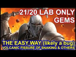 POE 1 3.26 - SNITCHGOG - How To Get 21/20 Transfigured Gems Easily & The Limits. Path Of Exile 1