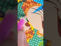 [ASMR] Lampo Diamond Painting #diamondpainting #craft #shorts #asmr | 44 Cats