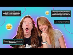 Reacting To YOUR WILDEST Confessions! Part 5 - Hailee And Kendra