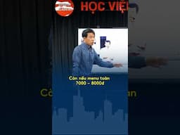 Cấu Trúc Menu Giúp Gia Tăng Doanh Thu | Nguyên Vinbar