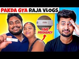 RAJA VLOG NE PREGNANCY KIT PAR RED PEN SE LINE BANADI !! 😂