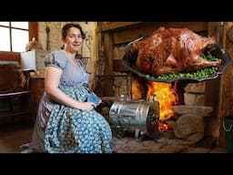 1830s |Roast Duck, Rice Cakes, White Pot| ASMR Fire Cooking
