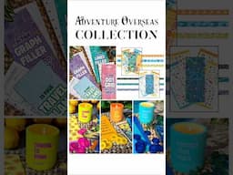 The Daily Grind Planner Adventure Overseas Collection Now Available!  #plannercommunity