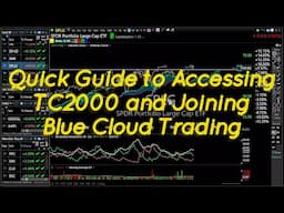 Quick Guide to Accessing TC2000 and Joining Blue Cloud Trading
