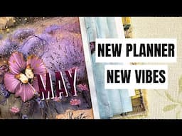 Lavender Hour Begins/Plan with Me May/New Junk Journal Planner