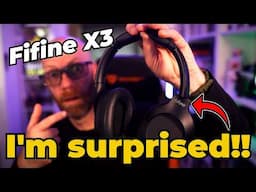 Why I'm OBSESSED With The FIFINE X3 Wireless Headphones (Budget Beast Mode!)