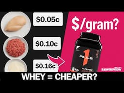 Whey Protein vs Real Food: You’ve Been Lied To 👀 Rule 1 R1 Isolate Raw Review