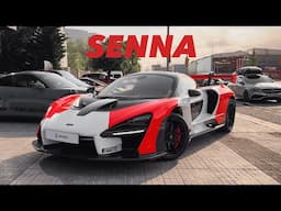 McLaren SENNA at the Barcelona DEALERSHIP