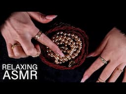 ASMR Thrifted jewelry haul (🎧 soft spoken, bead scratching)