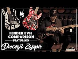 Dweezil Zappa Tests Two EVH Model Guitars at CVG | $40,000 vs $1,300 | Van Halen Guitar Comparison