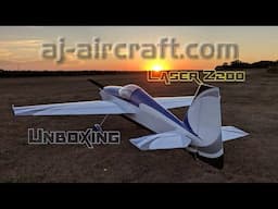 AJ Aircraft Laser Z200 Unboxing