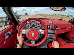 2008 Porsche Boxster RS60 Spyder - Screaming 3.4L Flat 6 Morning Commute