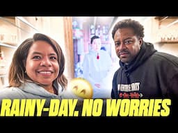 Cold Rainy-Day Camping / Full-time RV Life #CocaColaFactory #fulltimerv