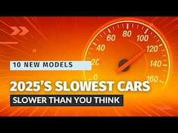 10 Slowest Cars and SUVs You Can Buy in 2025 – Surprising List!