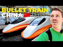 Riding China's FASTEST Bullet Train From Wuhan to Shanghai 🇨🇳