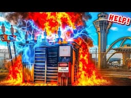 Fire SHUTS DOWN Airport in GTA 5! Then THIS happened...