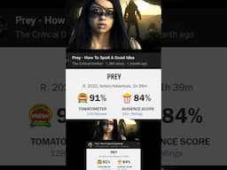 Critical Drinker was wrong about Prey #movie #predator #filmtok