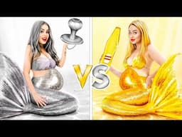 Golden collection on mermaids