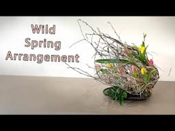 How To Make A Wild Spring Nest Of Flowers